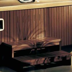 Ступень пластиковая двойная Roasted Chestnut