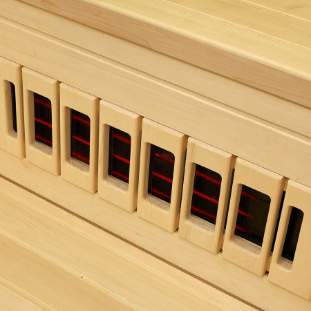 Инфракрасная сауна Mexda WS-1808 красный кедр 1500*1050*1900